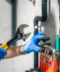 MediaMorph_man-installs-heating-system-house-checks-pipes-with-wrench_min